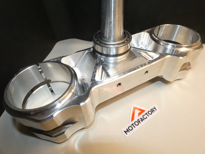 Ride Engineering Split Triple Clamp 22mm Offset KTM, GasGas, Husqvarna Silver