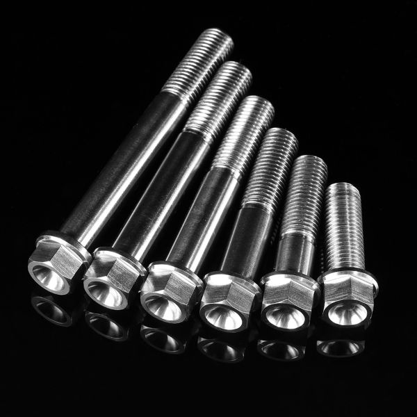 Superlite Titanium Pinch Bolt for Honda Kawasaki Yamaha and Suzuki Ride Engineering Clamps