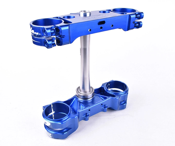 Ride Engineering Split Triple Clamp 22mm Offset KTM, GasGas, Husqvarna Blue